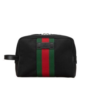 Pre Loved gucci Men black | black Clutch